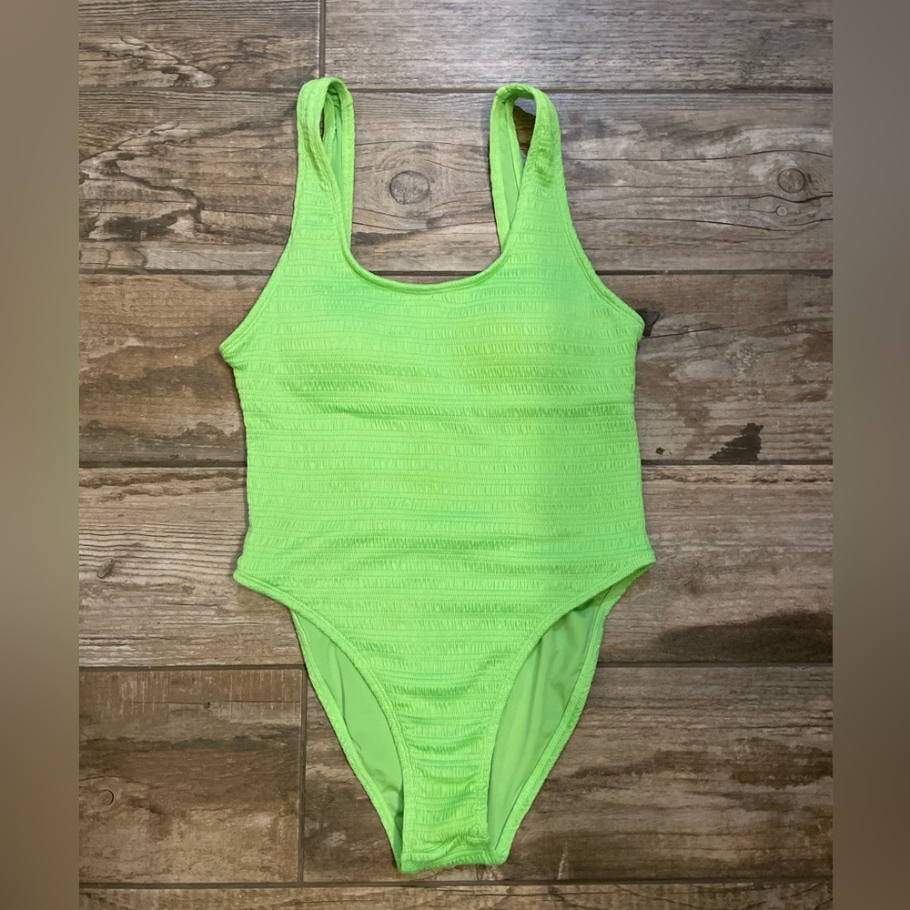 Neon Lime Green One Piece
